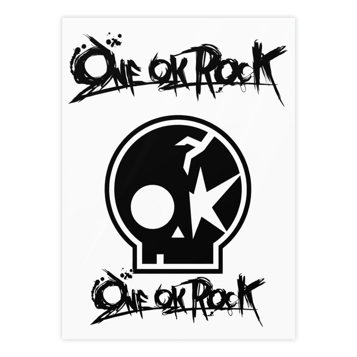 Amazon.co.jp: クリスタルステッカー ワンオクロック ONE OK ROCK 防水 