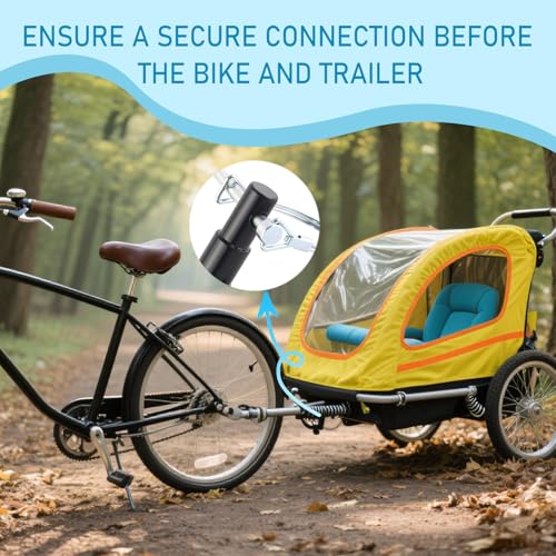 Fahrradanhänger Kupplung,Fahrrad Anhängerkupplung,Fahrrad Kupplung,Universal Fahrrad Anhängerkupplung,Kupplung hundeanhänger,Zusätzliche Fahrradkupplung Fahrrad