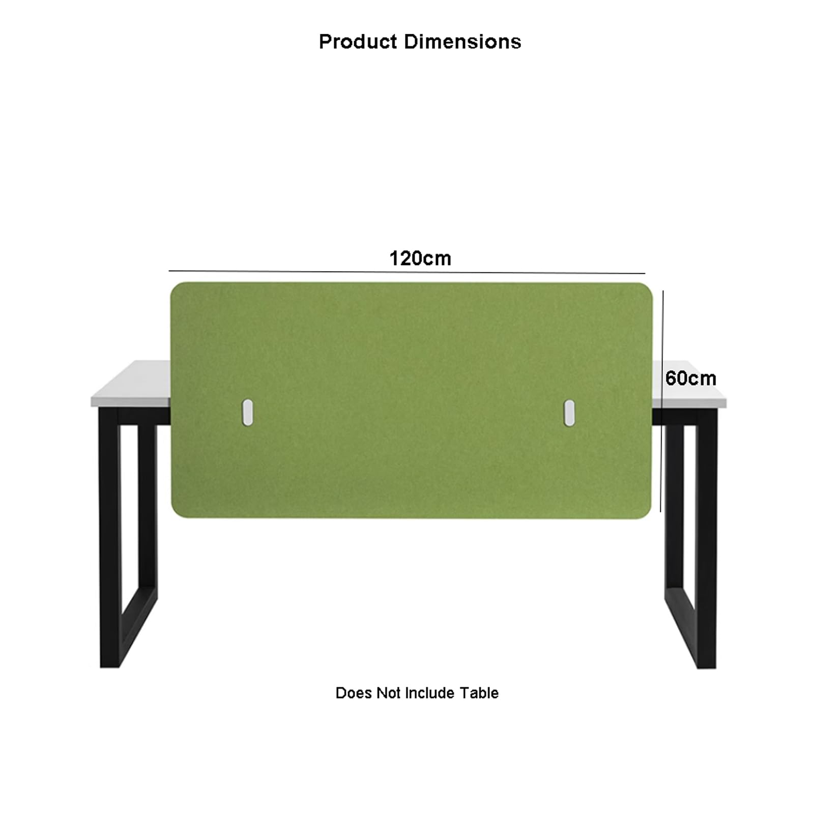 Separador Clamp-on Acoustic Desk Divider 47 x 24 cale Panel prywatyzujący ekran pochłaniający dźwięk Cubicle Desktop Separator for Classroom Office Library Divisor