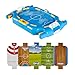 ZXQZ Calcio Balilla Tavolo da Gioco Multi Sport 7 in 1, Calciobalilla da Bowling Indoor, Hockey, Golf, Pallacanestro, Tavolo da Biliardo, per Bambini Family Fun Room Mini Biliardo