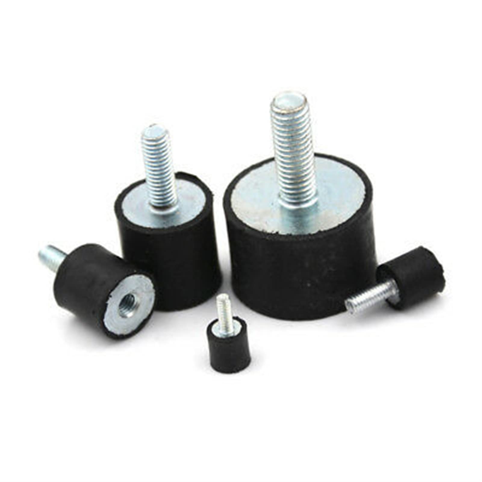 Supporto in gomma Tractive, isolatori di vibrazioni, 1 pezzo M3 M4 M5 M6 M8, supporto isolante per vibrazioni per compressori d'aria, saldatrici ammortizzanti (30 x 20 mm M8)
