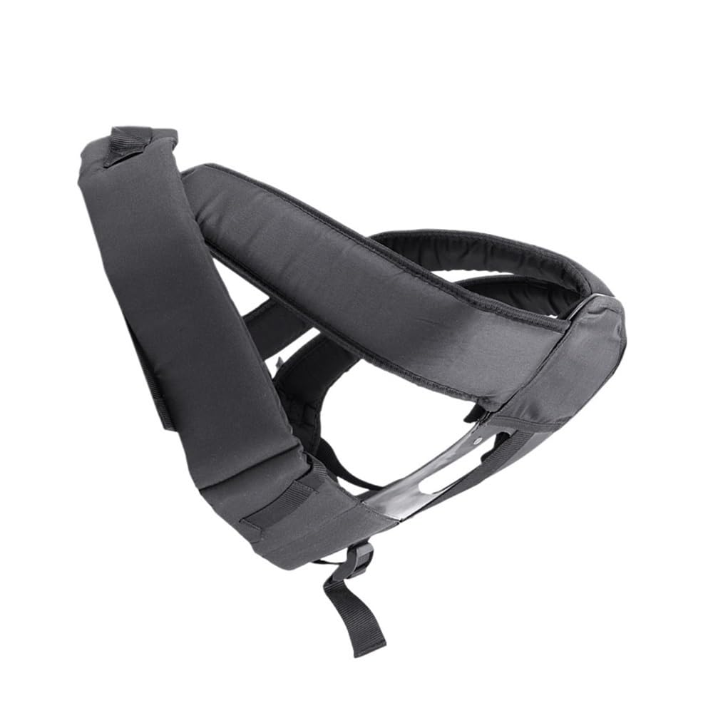 Arnés de Correa de Doble Hombro Ajustable para el Accesorio de Cortador de cortesía de césped Compatible con Varios recortadores