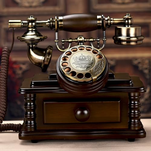 Téléphones classiques à l'ancienne pour salon et chambre à coucher élégants