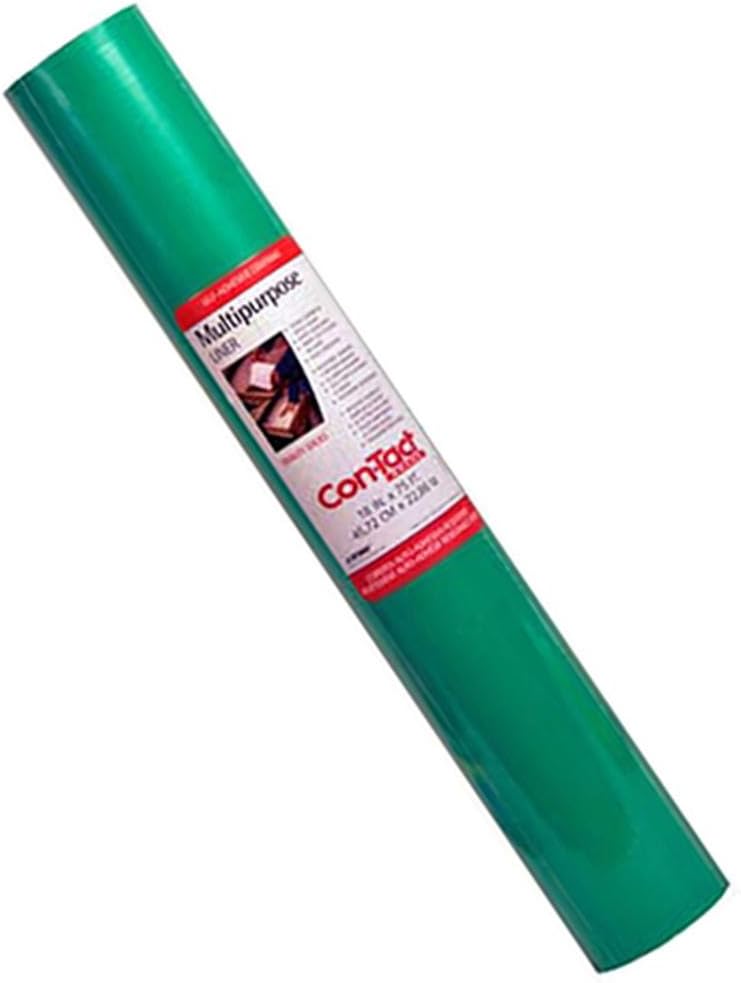 Contact Paper Rolls; 18"W X 25 Yds. Green; no. KIT9H45