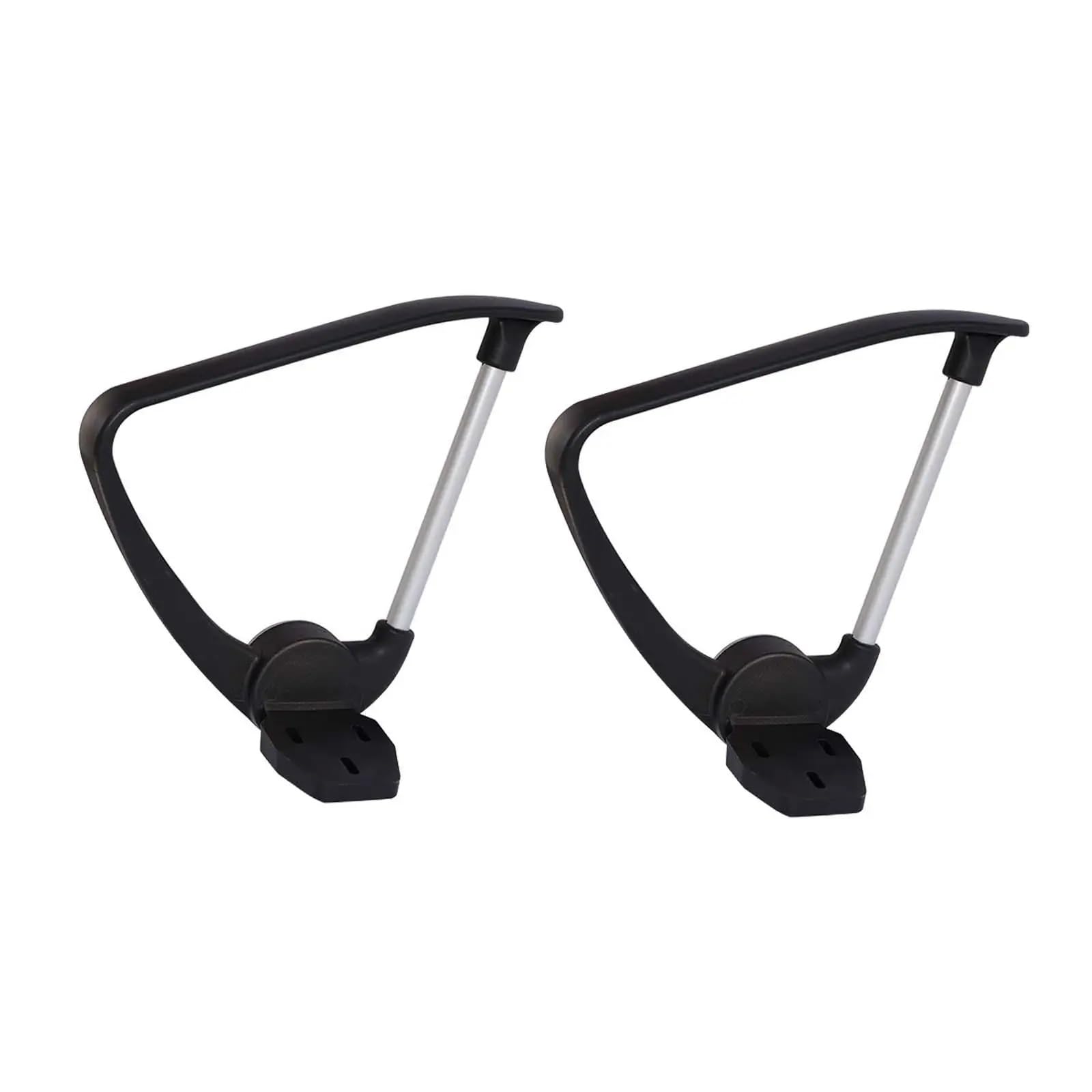 2 reposabrazos for Silla de Oficina, Izquierdo y Derecho, fáciles Instalar, giratorios, for Ordenador, Juegos para Sillas De Oficina