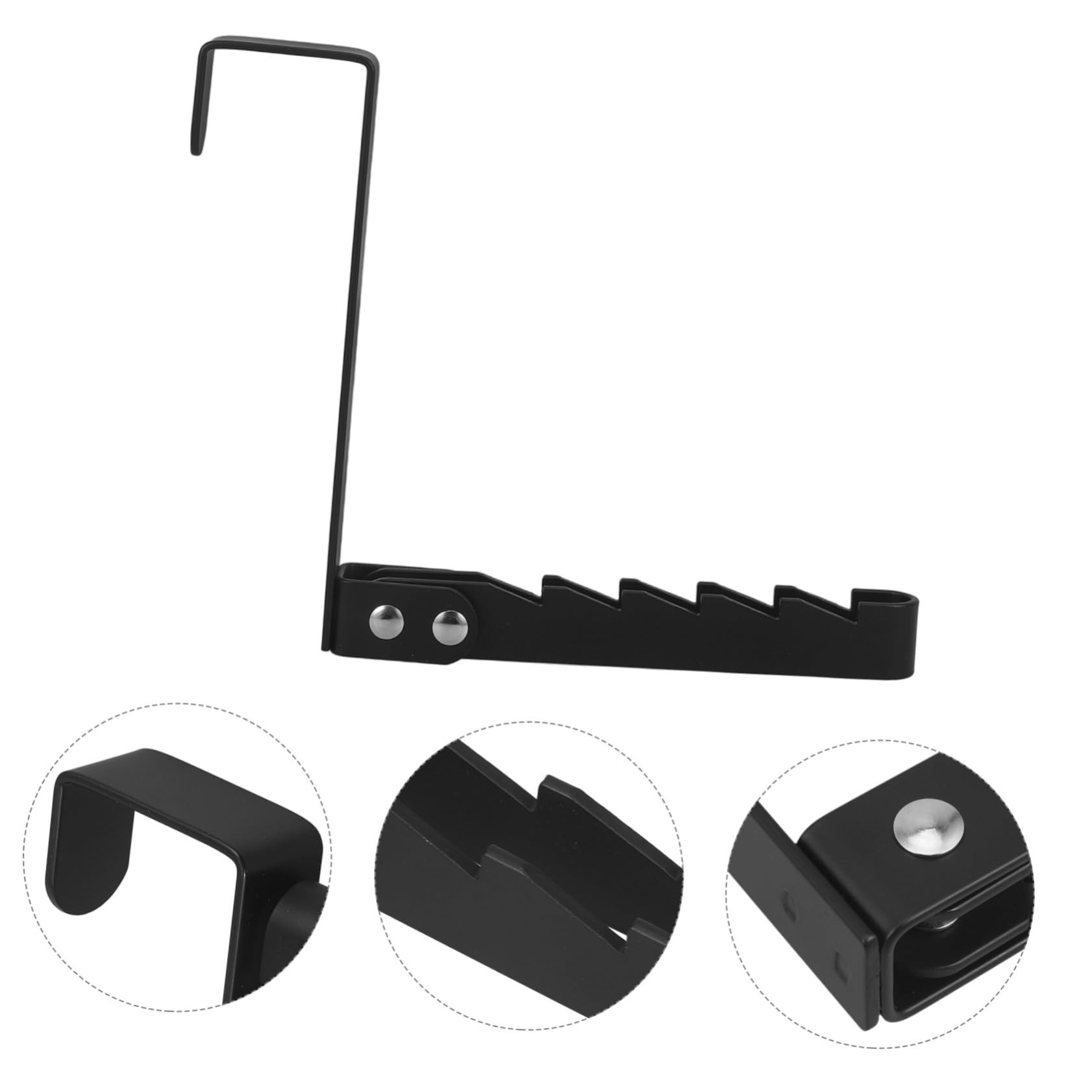 Ciieeo Over The Door Hanger Sturdy High Manganese Hook for Hanging Clothes Coats and Towels Versatile Minimalist Design for Home Organization