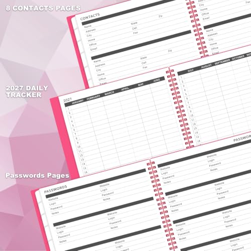 Image of 2027 Monthly Planner - 2027 Planner, Jan. 2027 - Dec. 2027, 8.5 inch x 11 inch