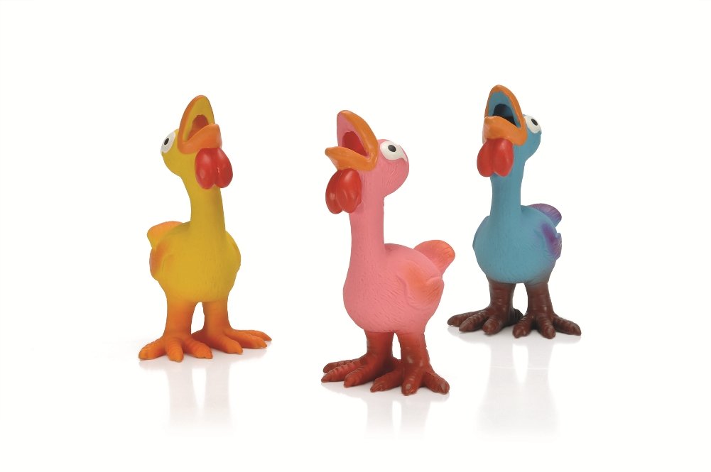 Beeztees Hundespielzeug: 6 x Turkinies aus Latex 16cm #0621011