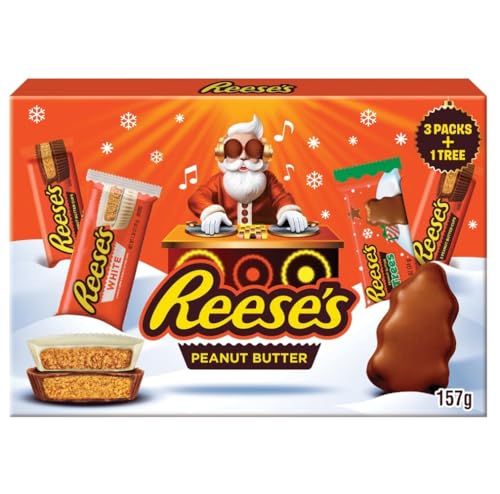 Reese's Caja de selección de chocolate y mantequilla de maní, 157 g