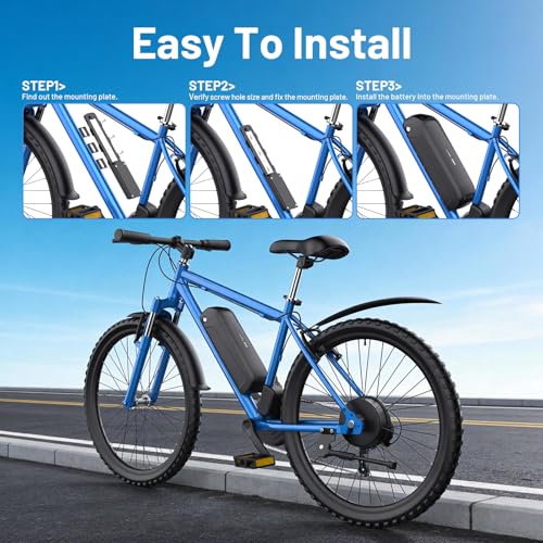 Miniatura 6 de Upp 3-6 Días Para Llegar Batería Ebike 36v 20.8ah Batería De Bicicleta Eléctrica Para Motor De Bicicleta De 500w A 200w, Batería De Iones De Litio Ebike