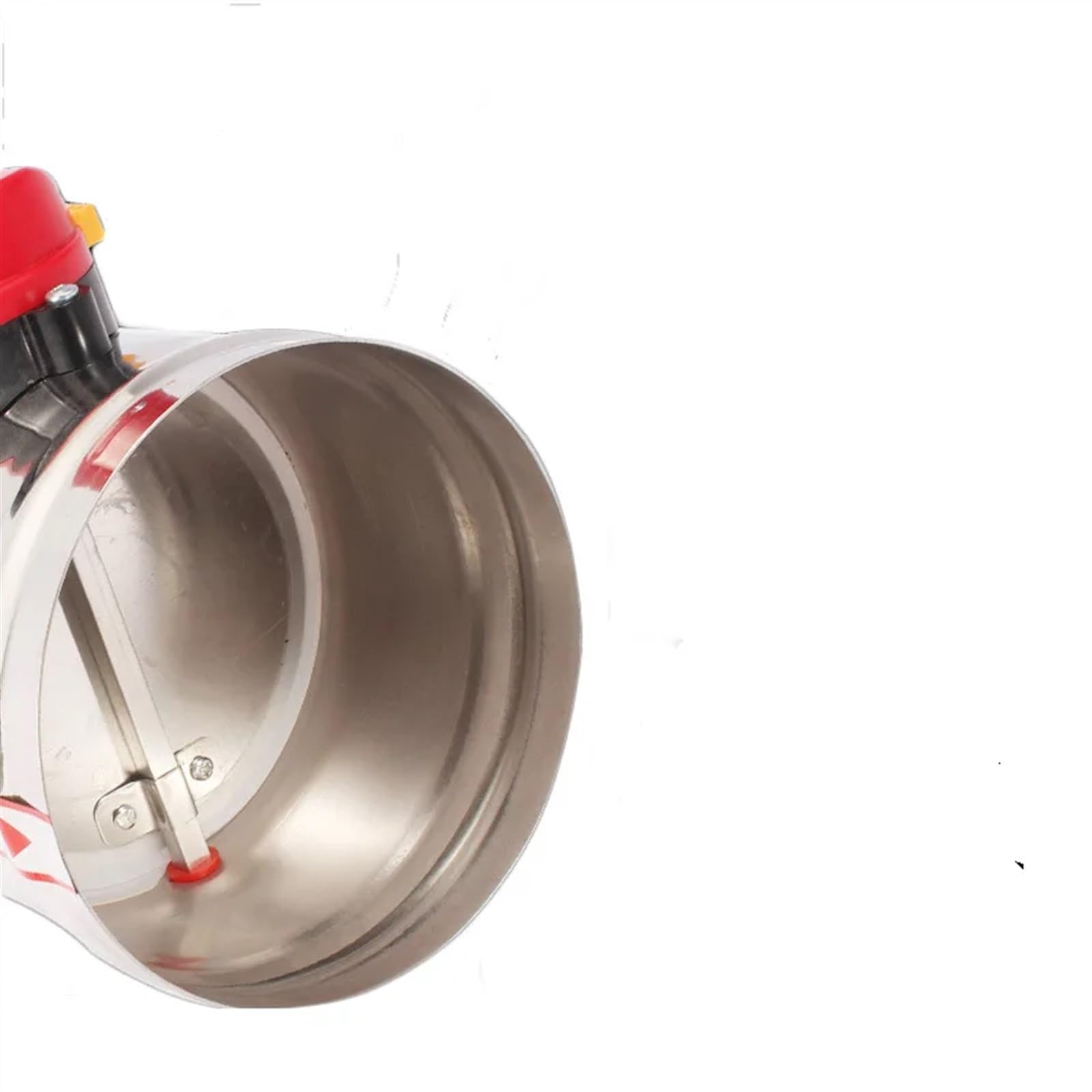 Napęd zaworu amortyzatora powietrza 220 V, 24 V, 12 V, 1 Nm, elektryczny zawór kanału powietrznego, 60-200 mm ze stali nierdzewnej (200 mm DC12V)