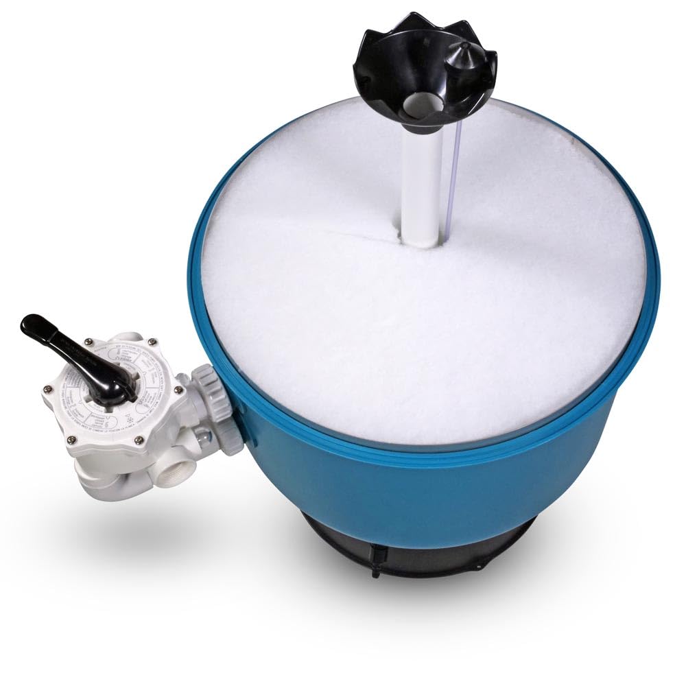 POOL Total Flux Filter DISC Hightech Poolfilter für Filterkessel Ø 500 mm Alternative zu Filtersand & Filterglas Maximale Effizienz - Made in Germany