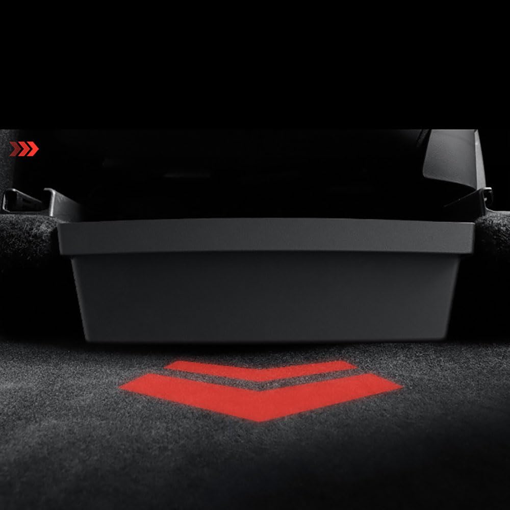 Boîte de rangement en TPE sous siège pour Tesla Model Y Juniper 2025 - Tiroir intérieur de voiture - Accessoires de voiture - Bac de chaise - 1 pièce