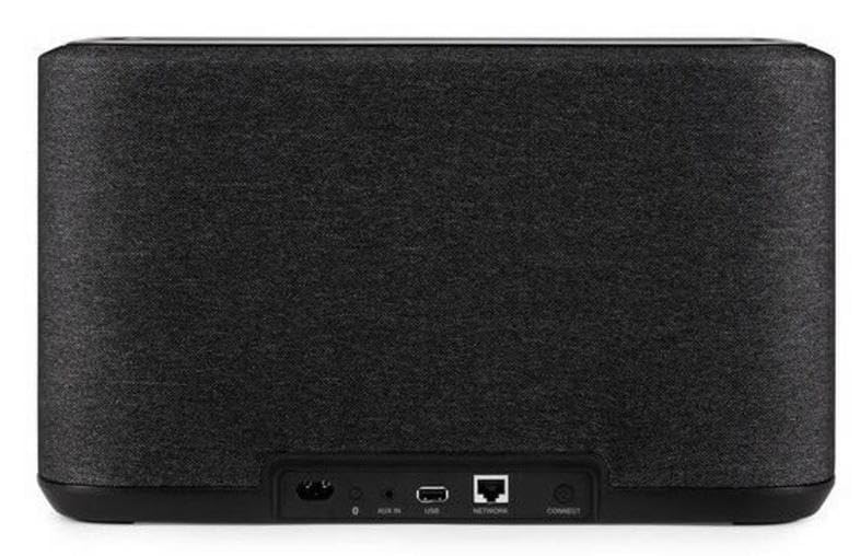 Denon Home 350 Haut-Parleur Multiroom HiFi avec HEOS intégré, Wi-FI, Bluetooth, USB, AirPlay 2, Audio Haute Résolution, Compatible Alexa, Enceinte Stéréo - Noir
