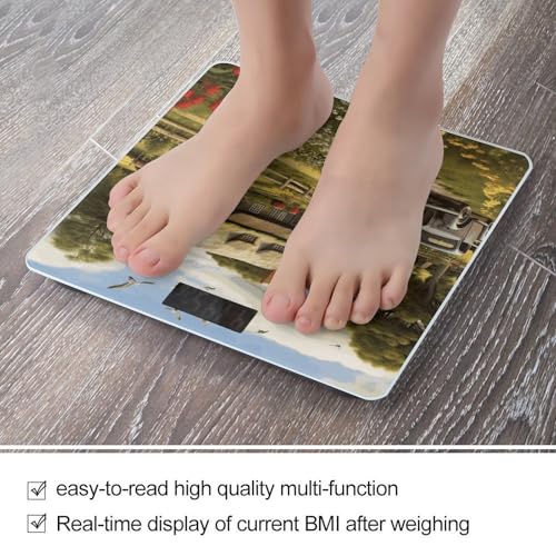 Báscula Digital De Baño Con Pantalla LCD Y Vidrio Templado miniatura 5