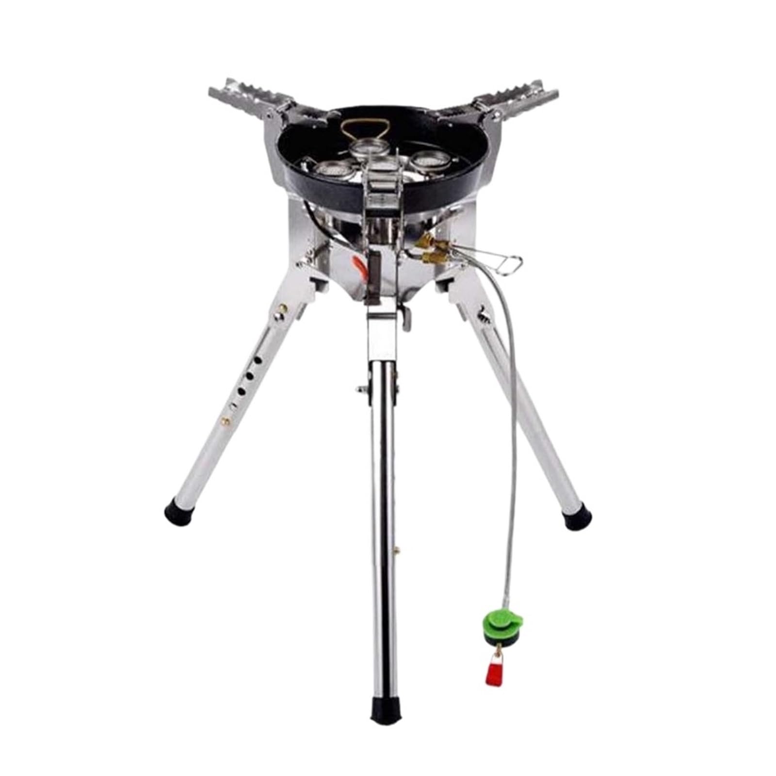 Estufa De Gas For Acampar Al Aire Libre, 4360W / 8400W, Quemador Plegable Portátil, A Prueba Viento For Picnic Y Acampada, Cocina Campamento FáCil De Cocinar(69A)