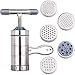 Produktbild Handmaschinen Edelstahl Pasta Cutter Spaghetti Pasta Fresca Für Gebäck Maker Küchenhelfer Kochgeschirr Mit 5 Molde