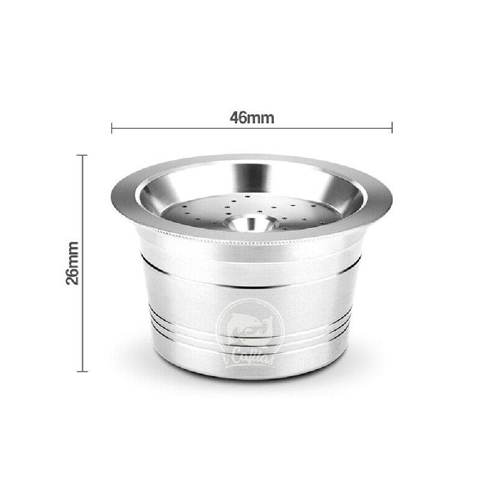 Kit 304 de cápsulas de café reutilizables para máquina Caffitaly Kfee
