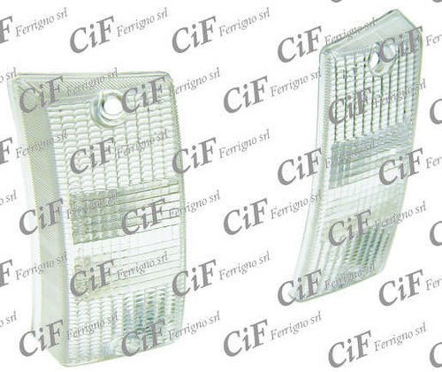 Gemma Plastica Stop Bianco Trasparente Per Piaggio Vespa PX 125 - Ricambio FAR - Foto 8