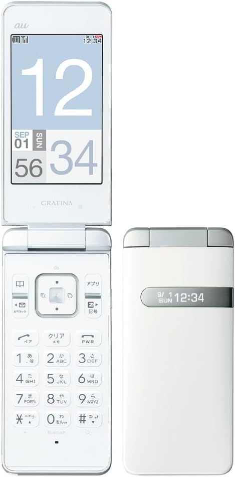 Kyocera 新商品 京セラ Gratina Kyy06 ホワイト Au