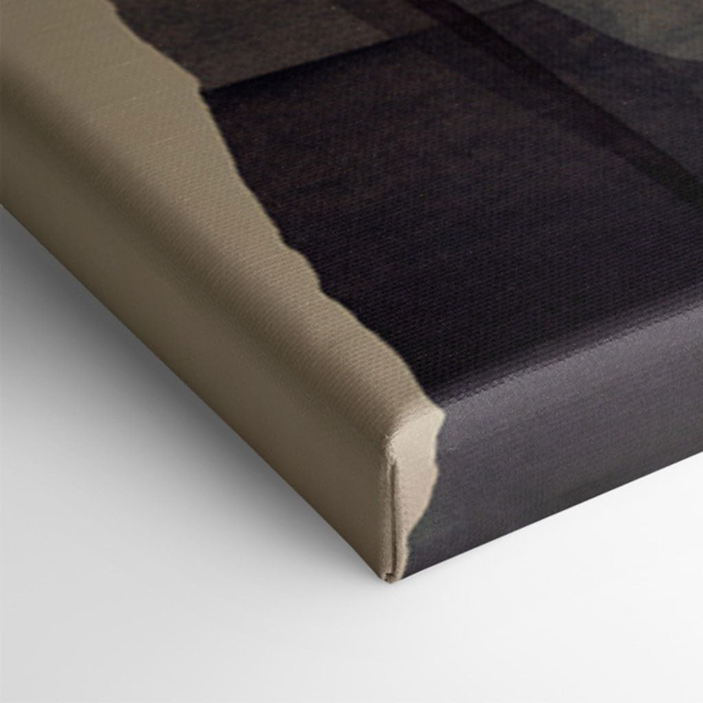 Canvas for Living room. Dressed to Impress: When Wilderness Meets Sophistication in Art, 27 x 18 inch Canvas Wall Art - Ready to Hang - 69x46 cm (27x18 inch)