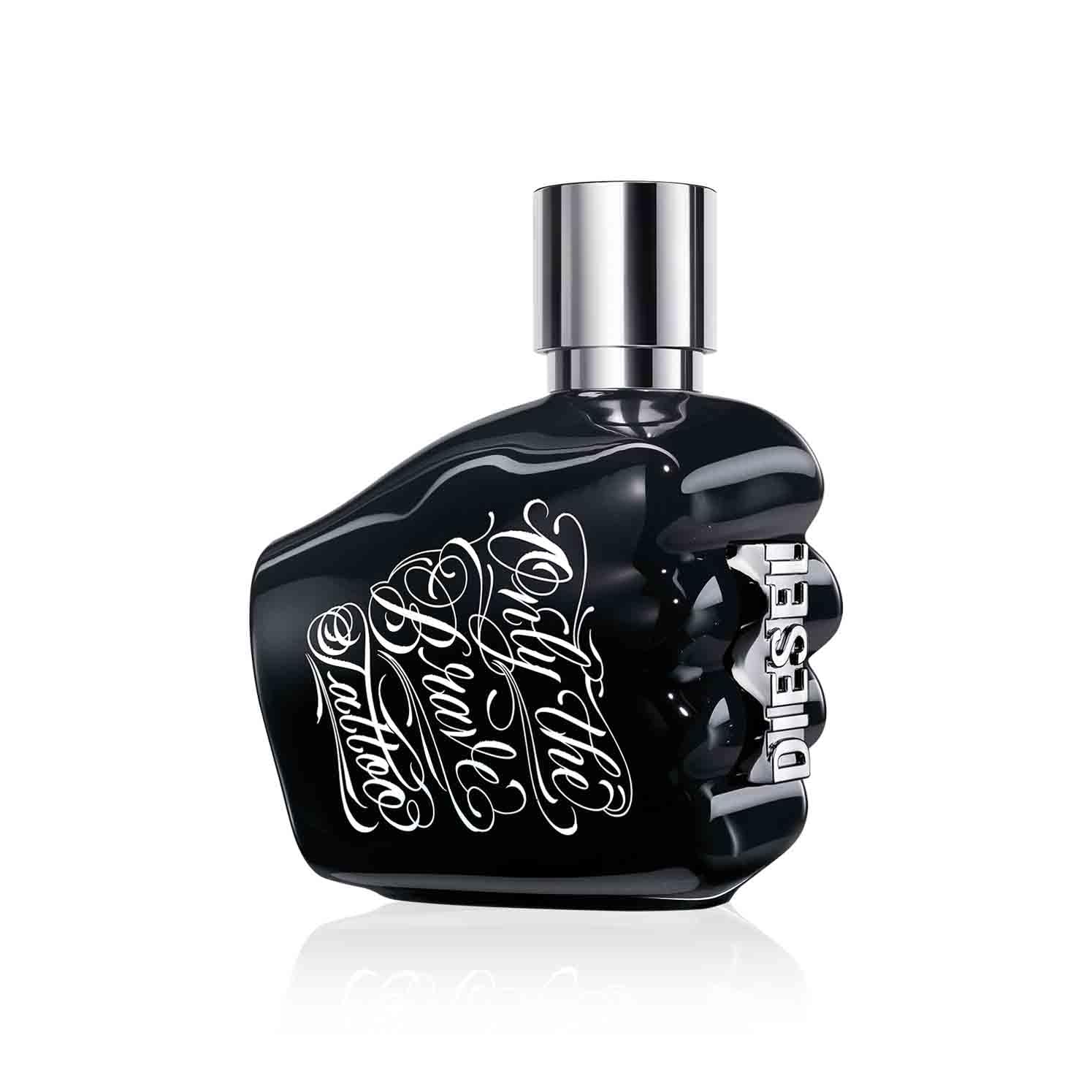 Diesel Only The Brave Tattoo Eau de Toilette Uomo, Profumo Uomo Speziato e Sensuale, Fragranza Orientale, Note di Mela, Pepe Bourbon e Tabacco, A Lunga Durata, Profumo di Lusso per Uomo, 50 ml