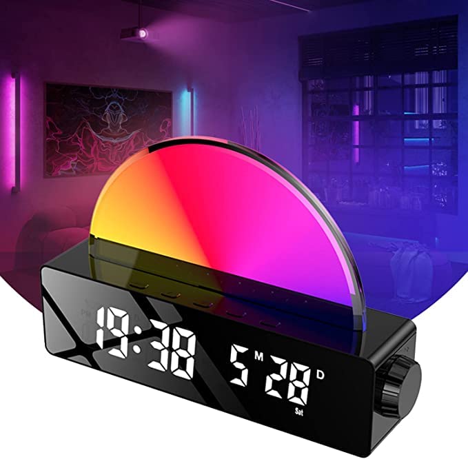 Buy NYTRYD Sunrise Alarm Clock, USB Rechargeable Sunrise Alarm Clock