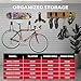 20 Pack Heavy Duty Garage Storage Hooks with Extension Cord Organizer, Solid Steel Wall Mount Hook Set with Anti-Slip Coating Utility J Hooks for Ladders,Bikes,Ropes,Broom,Garden,Yard and Power Tools