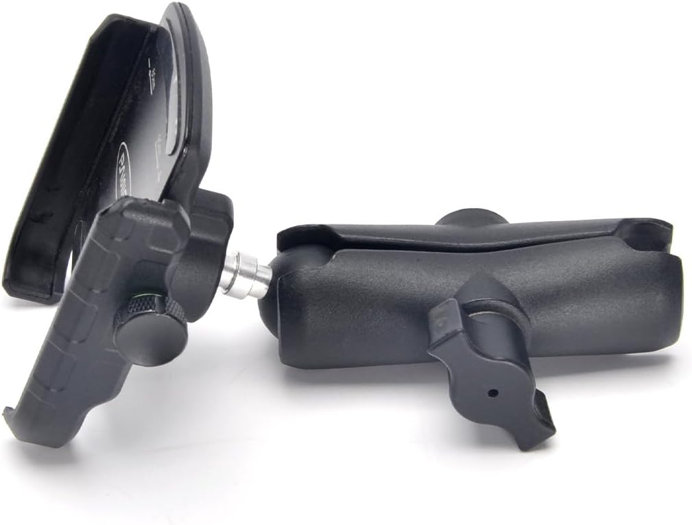 PANICAL Universal Motorcycle Bicycle Brake Lever Phone Holder Parts Special Vehicle Paired 25mm 1" Ball Head Adapter Paired 25 mm 1 inch (Black Holder)
