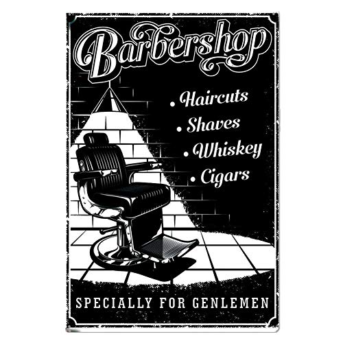 Topdo - 1 póster metálico de Pintura Vintage artística Decorativa p