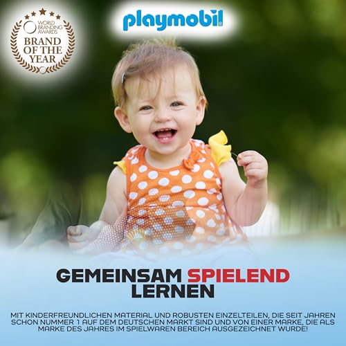 Playmobil 71415 1.2.3 & Disney: Winnies & Ferkels Wasserabenteuer Spielset – für Babys und Kleinkinder, inkl. Boot und Wasserbahn + Playmobil 71321 1.2.3 & Disney: Mickys Drehsonne mit Rasselfunktion