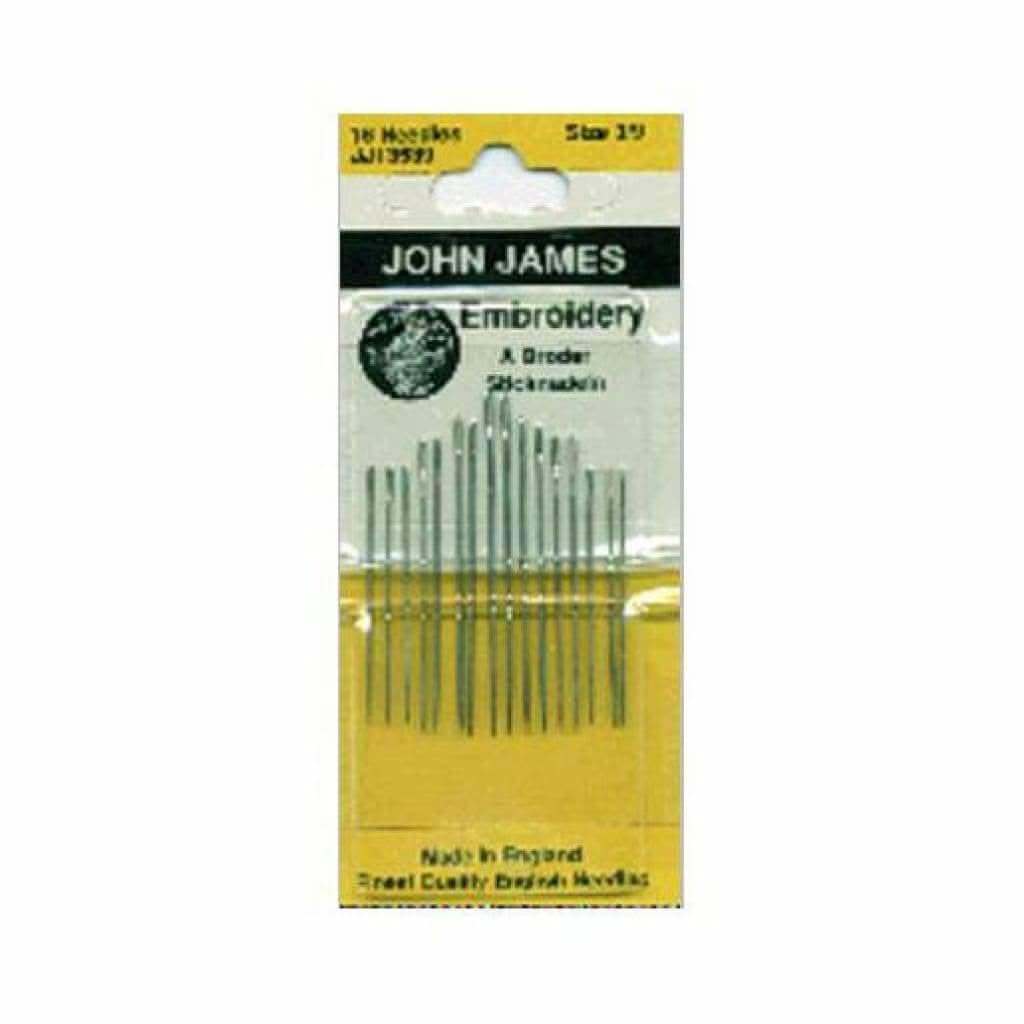 Embroidery Hand Needles-Size 3/9 16/Pkg