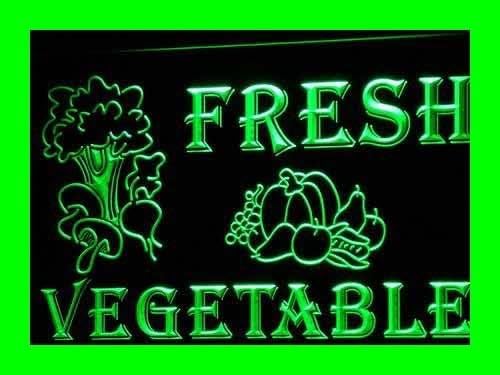 Miniatura 7 de ADVPRO Señuelo abierto de la tienda de verduras frescas Señuelo LED Señal de luz de neón Pantalla i260-b(c)