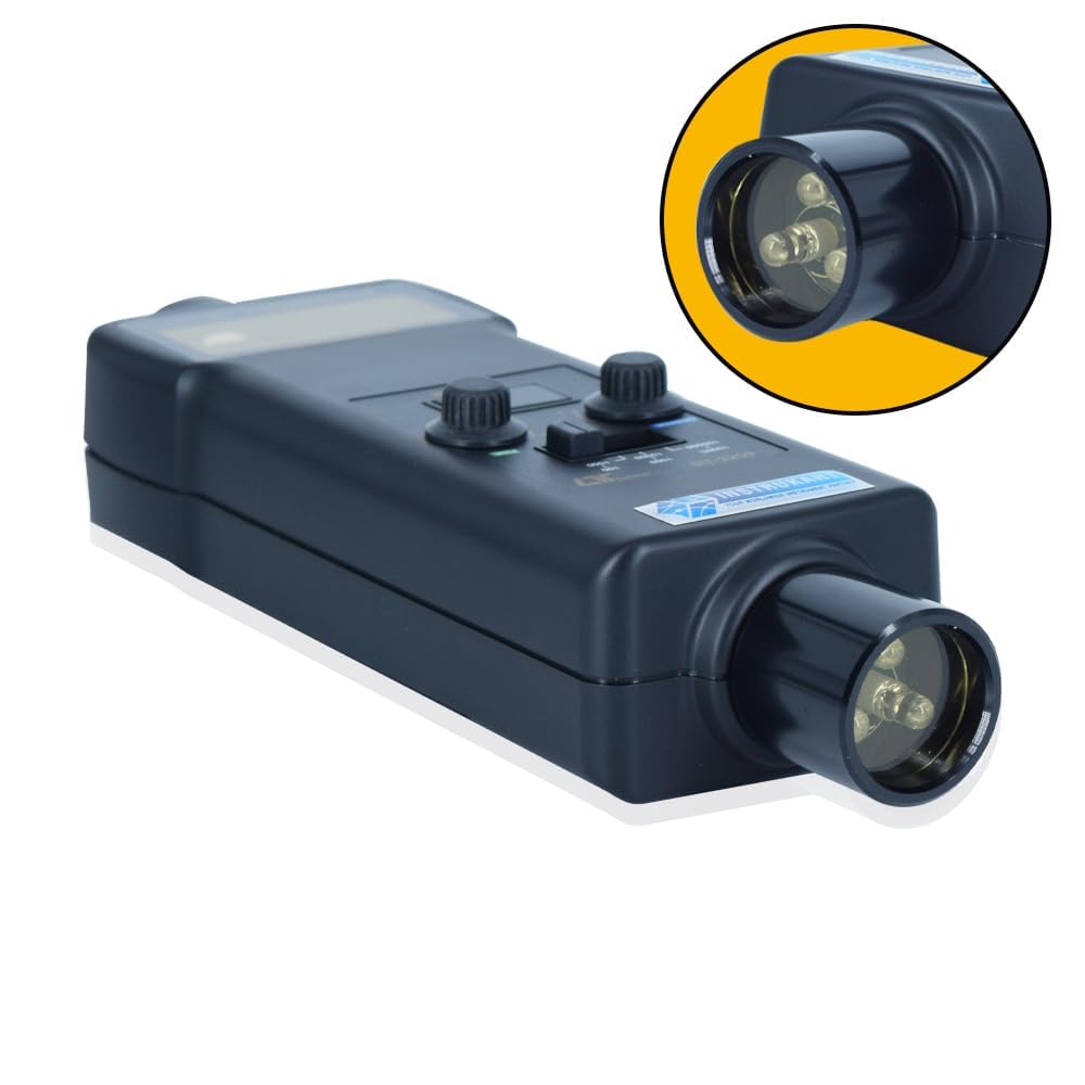 DT-2259 FOTOTACÓMETRO DIGITAL CON ESTROBOSCOPIO Fototacómetro digital combinado y estroboscopio con alta precisión: ±(0,1% + 2 dígitos) LCD de 0,4 pulgadas