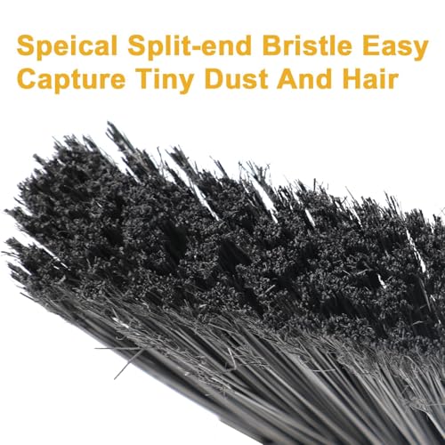 Image of Heavy Duty Yellow Angle Broom with Long Handle - 1 Pack