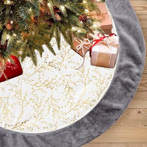 Tapis Sapin Noël Wffeila 90cm Cover