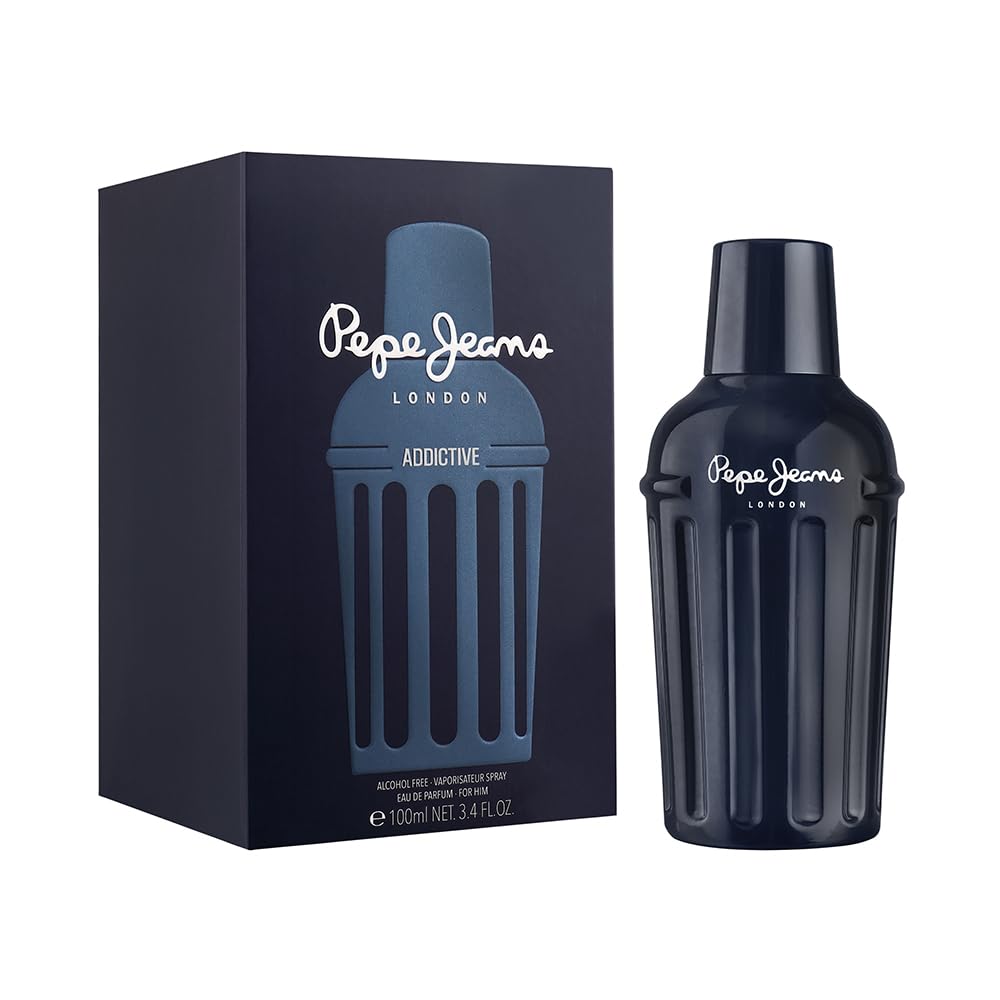 Pepe Jeans Addictive For Him Profumo Uomo 100ml | Eau de Parfum, Fragranza Orientale e Legnosa, Profumi Uomo