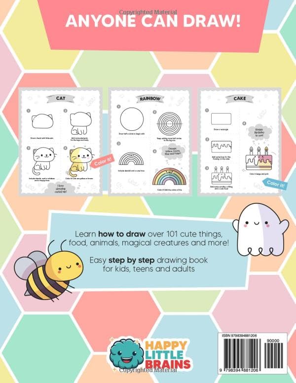 Snapklik.com : How To Draw Kawaii: 101 Super Cute Things To Draw