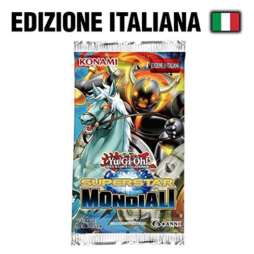 Konami Yugi Superstar Mondiali Busta 1 Pz