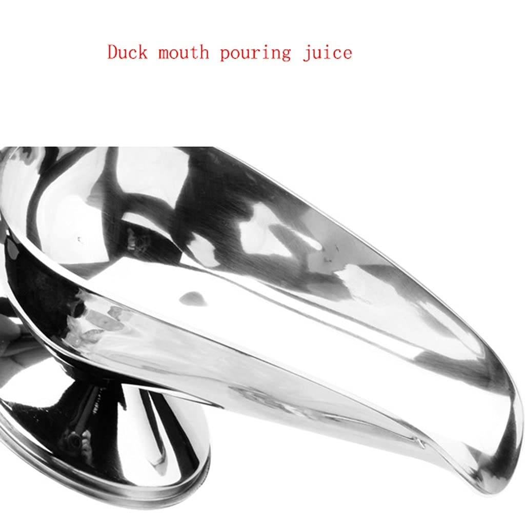 Sauciere Edelstahl Sauciere Topf Edelstahl Sauciere Ergonomischer Griff und Großes Tropfsicheres Spray 2 Stück Soßenbehälter