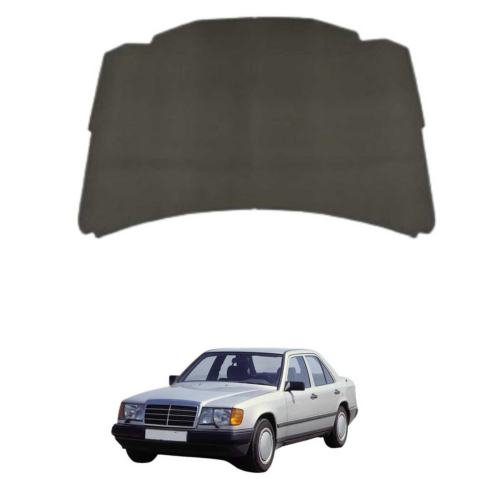 Hood Insulation Pad for Benz KLASA E (W124) 1985-1993 OE: 1246800025, Heat Sound Cotton Soundproof Mat Under Hood Insulation Pad Accessories