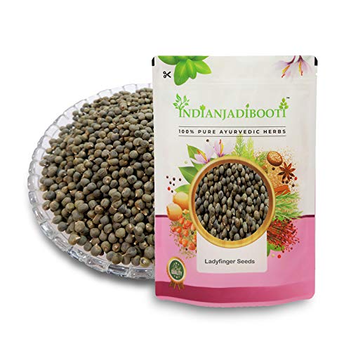 IndianJadiBooti Bhindi Okra Lady finger Seeds, 400 Grams Pack Amazon