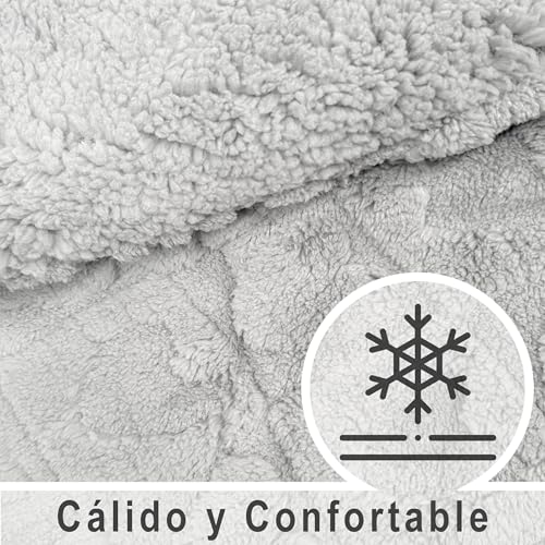 Nórdico invierno cálido 260x180 para transformar tu dormitorio en un refugio 6