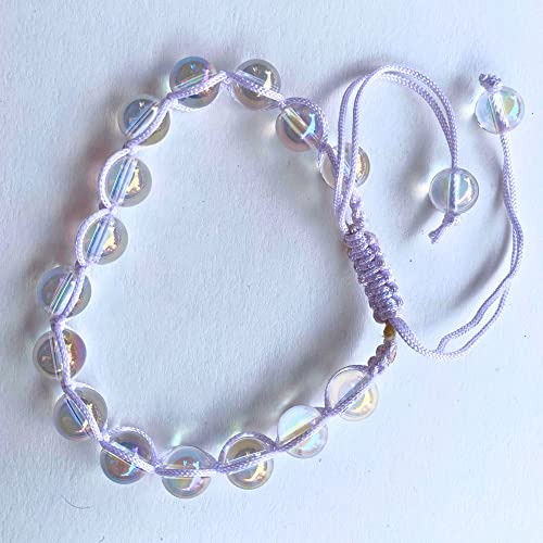 Image of Apnisanskriti Premium Lab Certified Round Crystal Gem Stone Beads Bracelet (8mm, AAA Quality, Free Size)