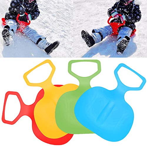 CHoppyWAVE Skiing Sled Board - 1Pc Ski Board Snowboard Snow Ski Luge Children Toy Winter Outdoor Sport Snow Ski Toy for Kids Children Texture