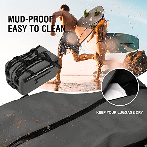 50L-Waterproof-Dry-Duffle-Bag-Dry-Backpack-840D-TPU-Heavy-Duty-Dry-BagRubber-Airtight-Zipper-for-KayakingBoatingMotorcyclingCampingRaftingSurfing-SwimmingFishingBeach-VacationGrey