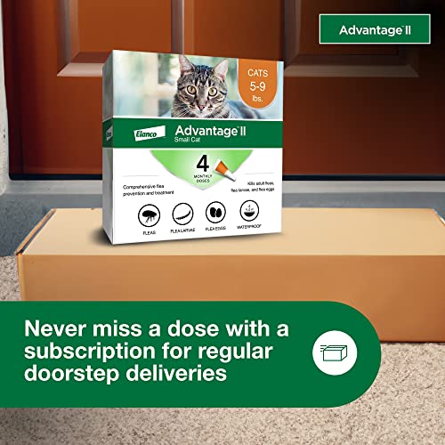 Advantage II Small Cat Topical Flea Treatment & Prevention, 4ct - image 7