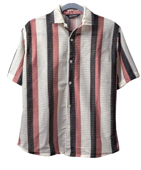 Lunice Crochet Regular Fit Shirt for Men| Regular Fit Shirt for Men| Men Stylish Regular Fit Shirt | Men Printed Regular Fit Shirt