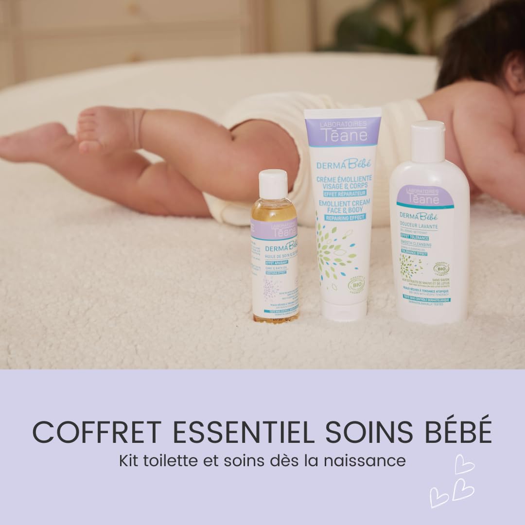 Teane – Estuche esencial para el cuidado del bebé – Kit de aseo y cuidado desde el nacimiento – Ideal como regalo de nacimiento