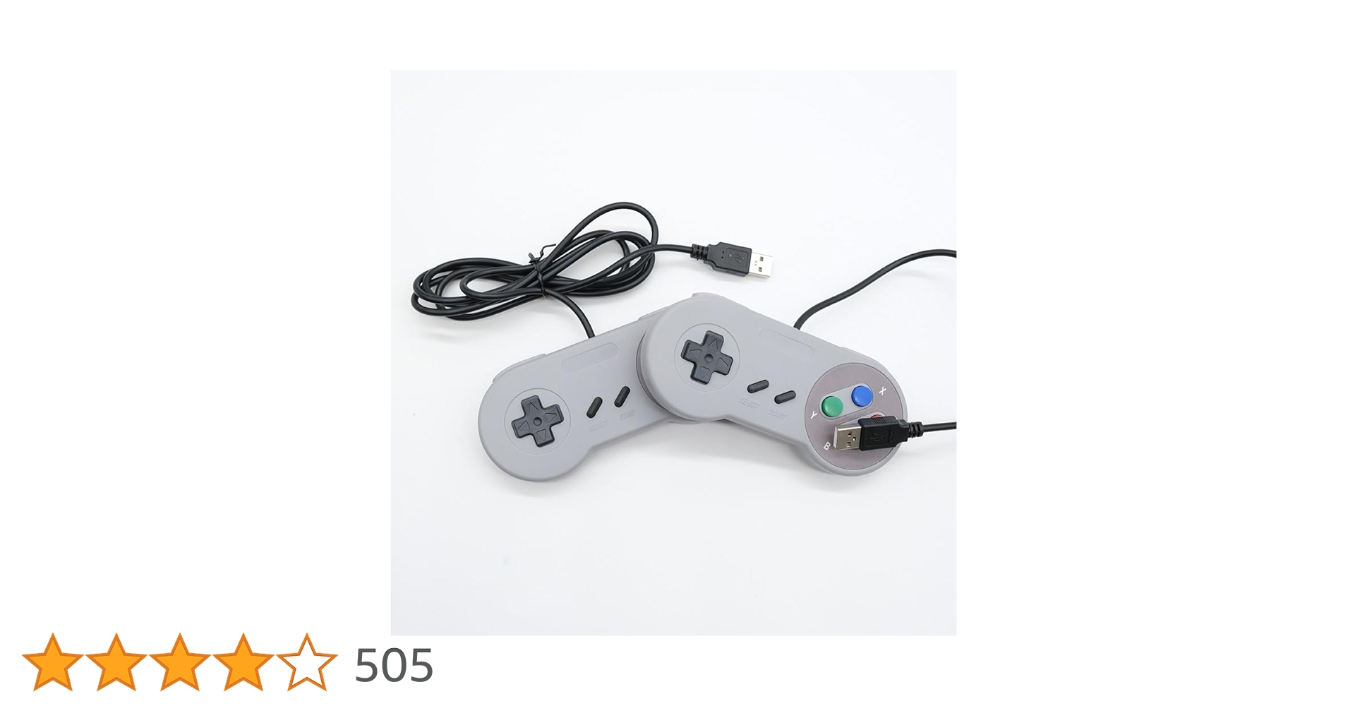USB Controller Emulator GamePad PAD For Super Nintendo SNES PC Mac NES Windows E